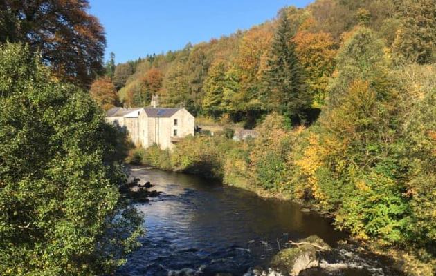 Old distillery in Langholm