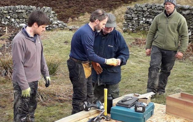 volunteering at South of Scotland Golden Eagle Project
