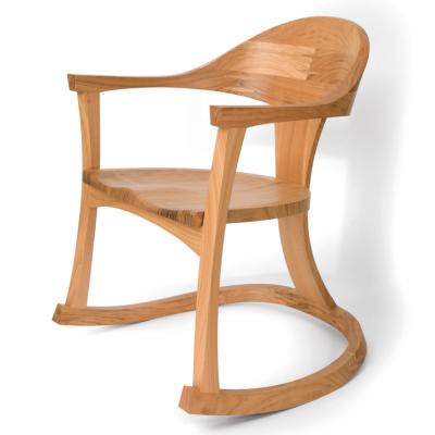 Side view of rocking chair