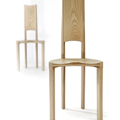 The Blagr dining chairs to accompany the set