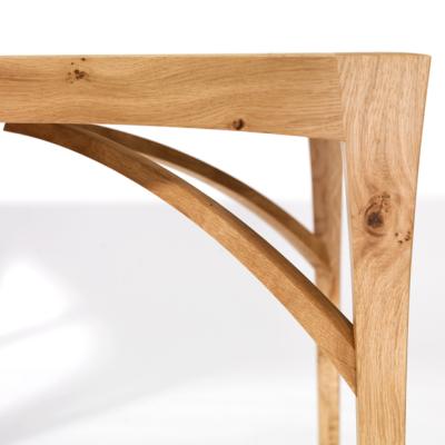 Leg detail of table frame