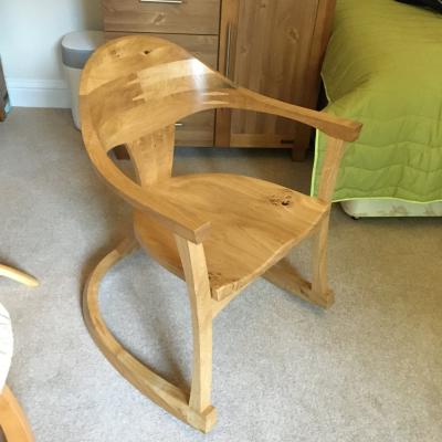 Robin - in oak - (used as nursing chair in bedroom)