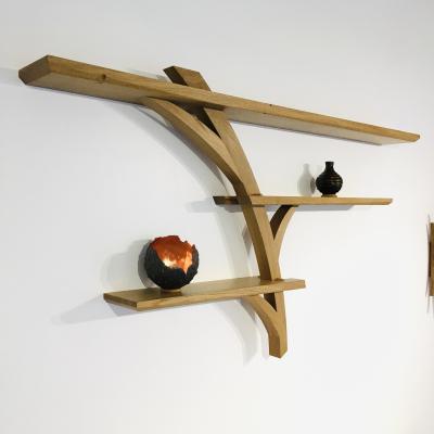 Sylvestris - sculptured 3 shelf cantilever wall hung shelves