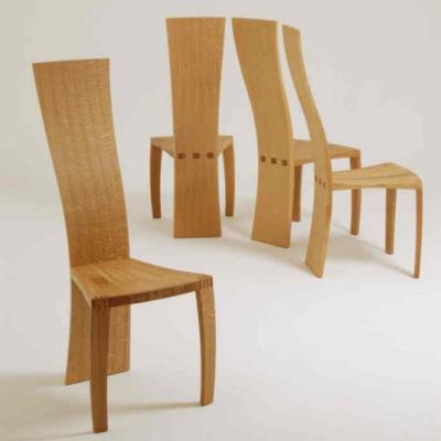 high-backed dining chairs